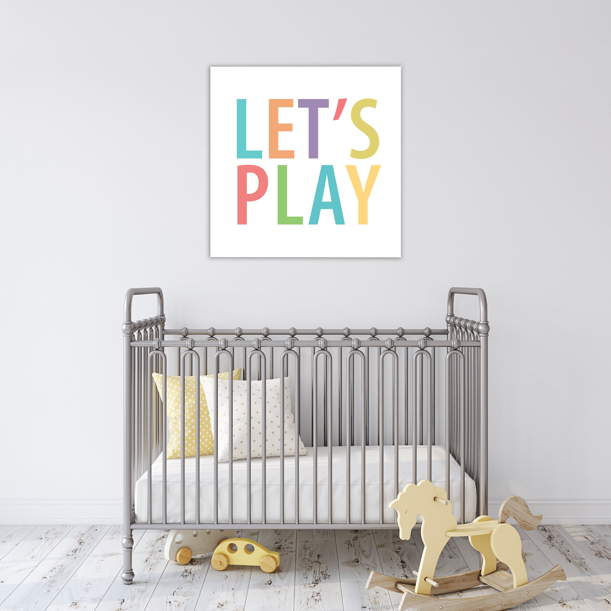 Let's Play - Gallery-Wrapped Canvas Wall Art