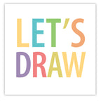 Let's Draw - Gallery-Wrapped Canvas Wall Art