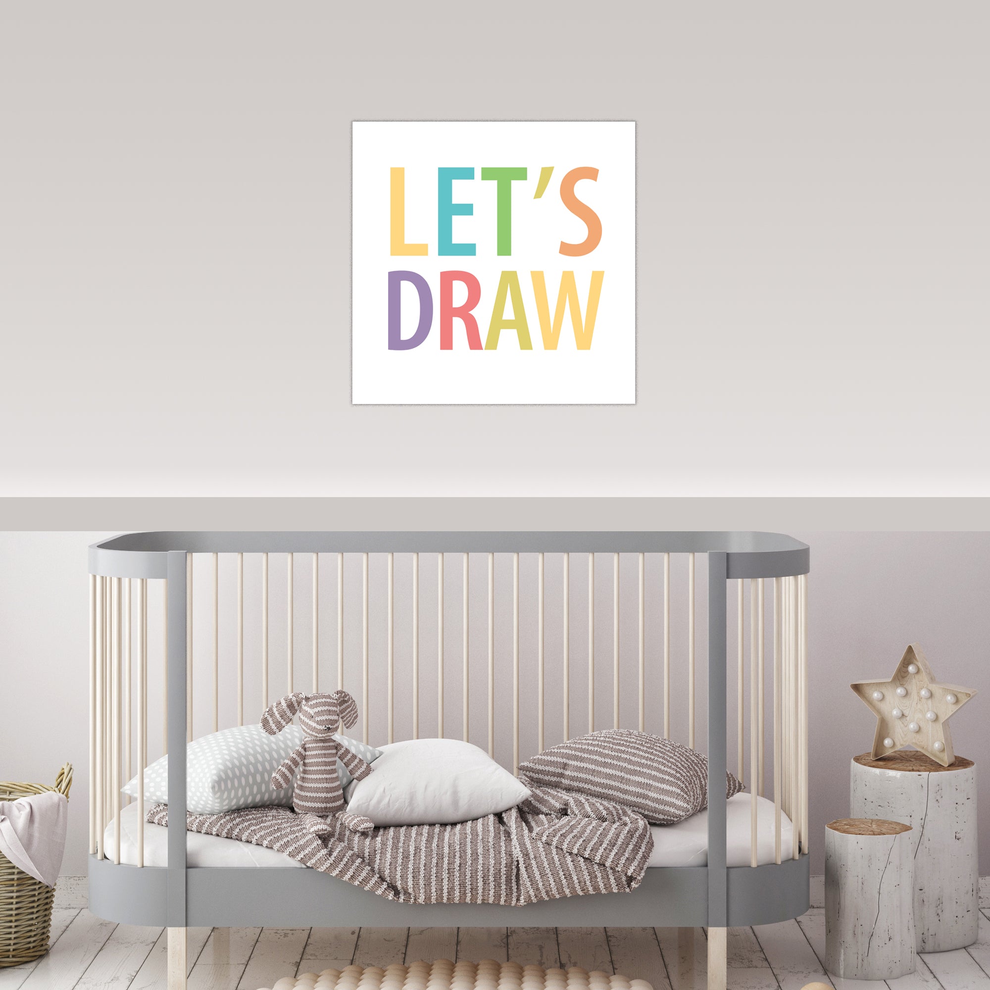 Let's Draw - Gallery-Wrapped Canvas Wall Art