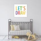 Let's Draw - Gallery-Wrapped Canvas Wall Art