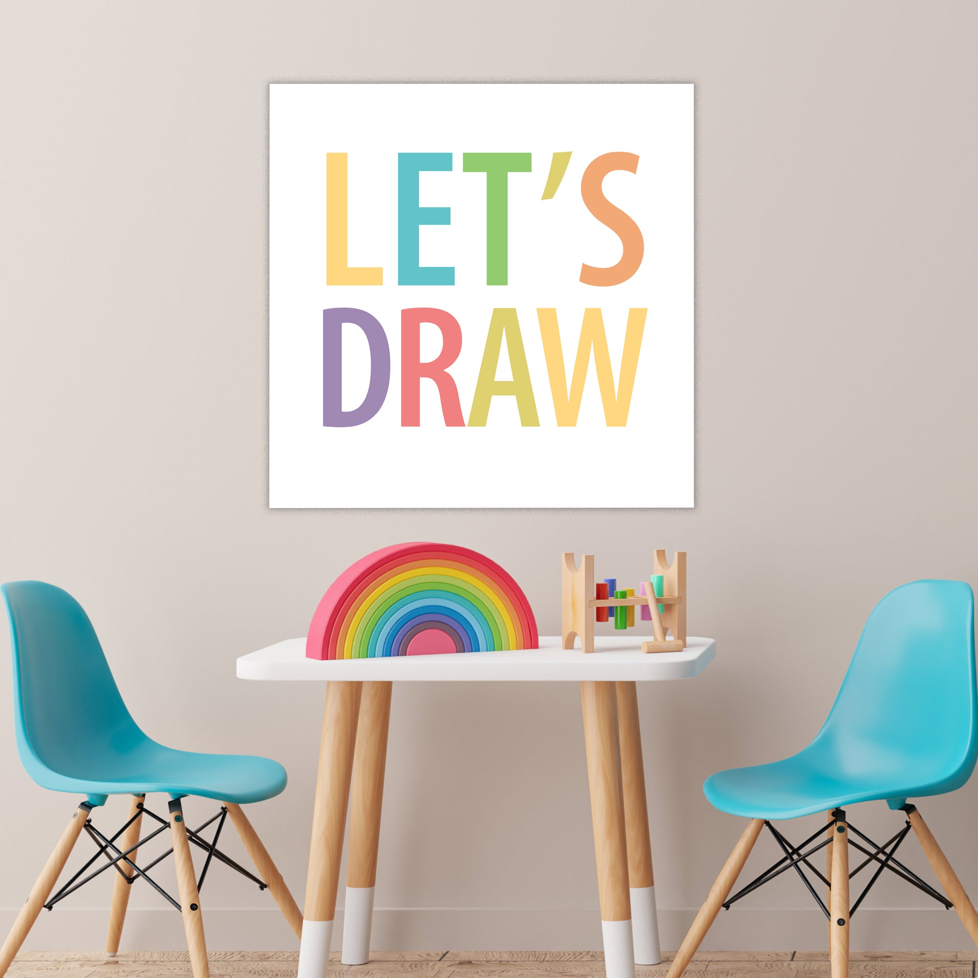 Let's Draw - Gallery-Wrapped Canvas Wall Art