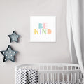 Kind and Brave I - Gallery-Wrapped Canvas Wall Art
