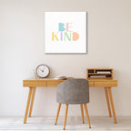 Kind and Brave I - Gallery-Wrapped Canvas Wall Art