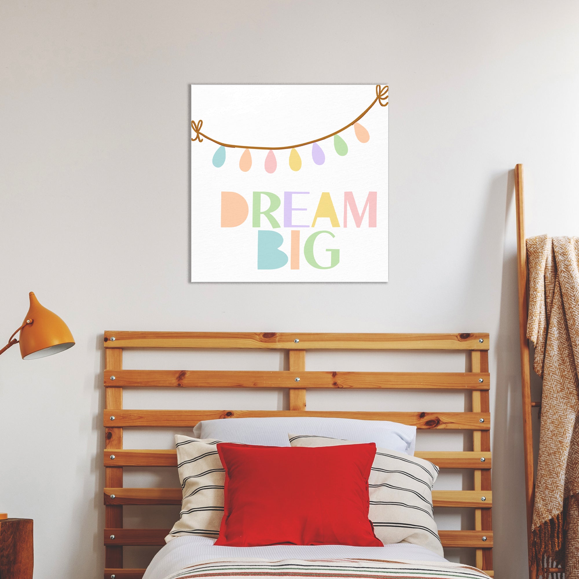 Kind and Brave II - Gallery-Wrapped Canvas Wall Art