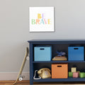 Kind and Brave III - Gallery-Wrapped Canvas Wall Art