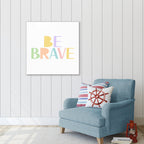 Kind and Brave III - Gallery-Wrapped Canvas Wall Art