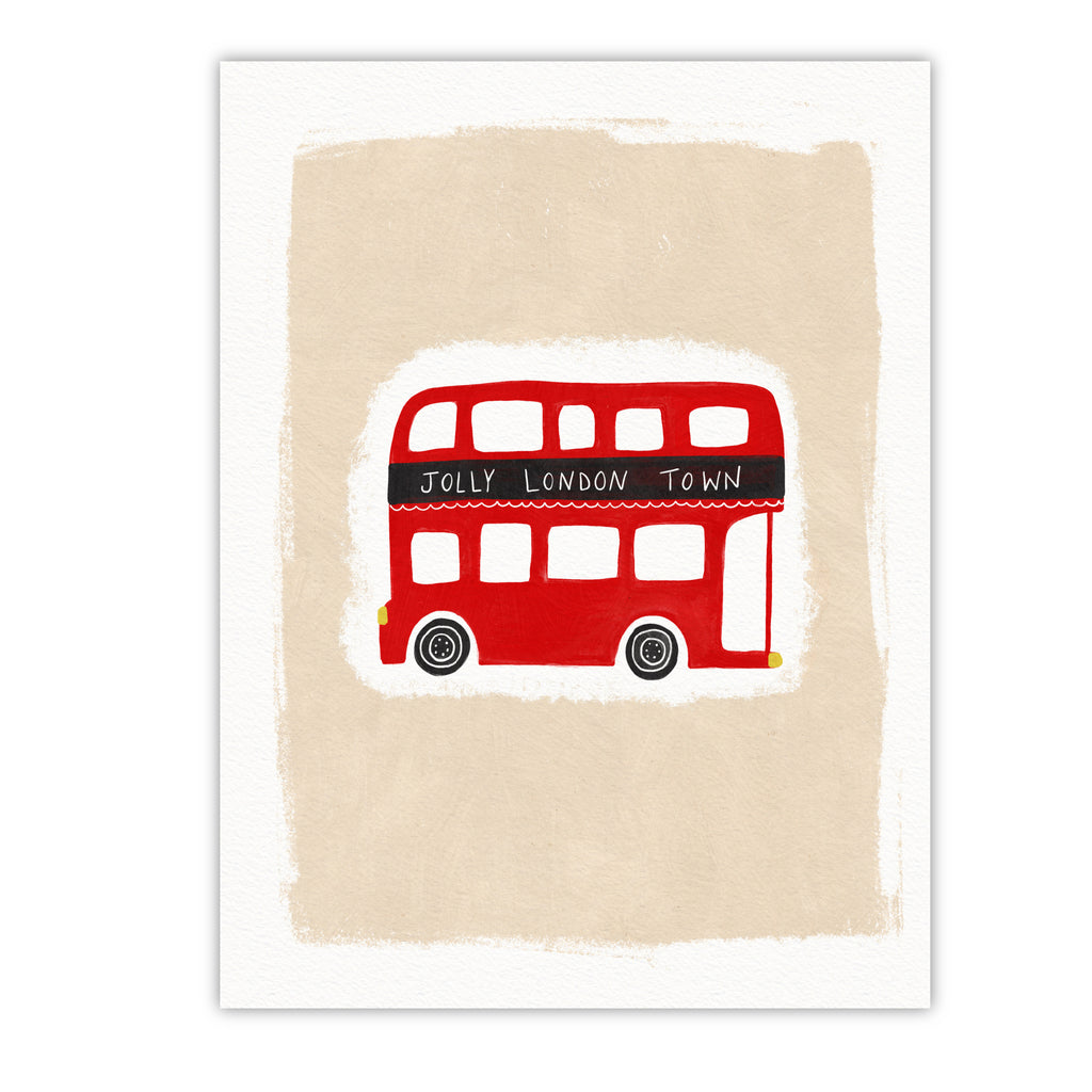 Jolly London Town - Gallery-Wrapped Canvas Wall Art