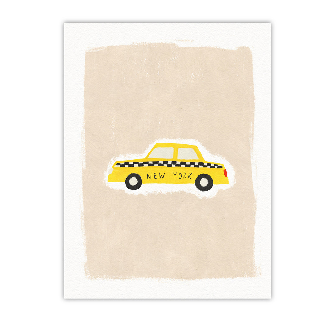 NYC Taxi - Gallery-Wrapped Canvas Wall Art