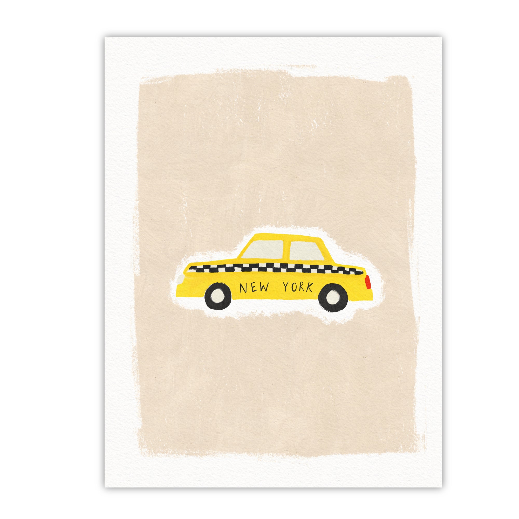 NYC Taxi - Gallery-Wrapped Canvas Wall Art