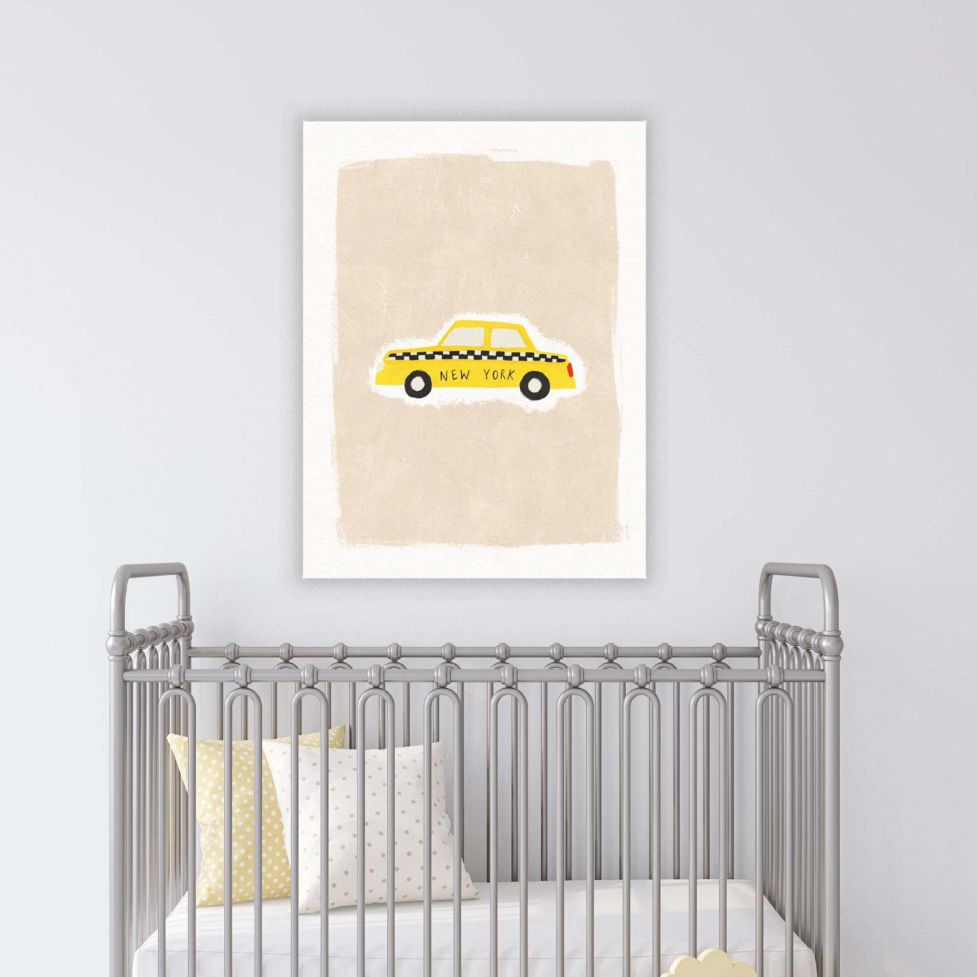 NYC Taxi - Gallery-Wrapped Canvas Wall Art