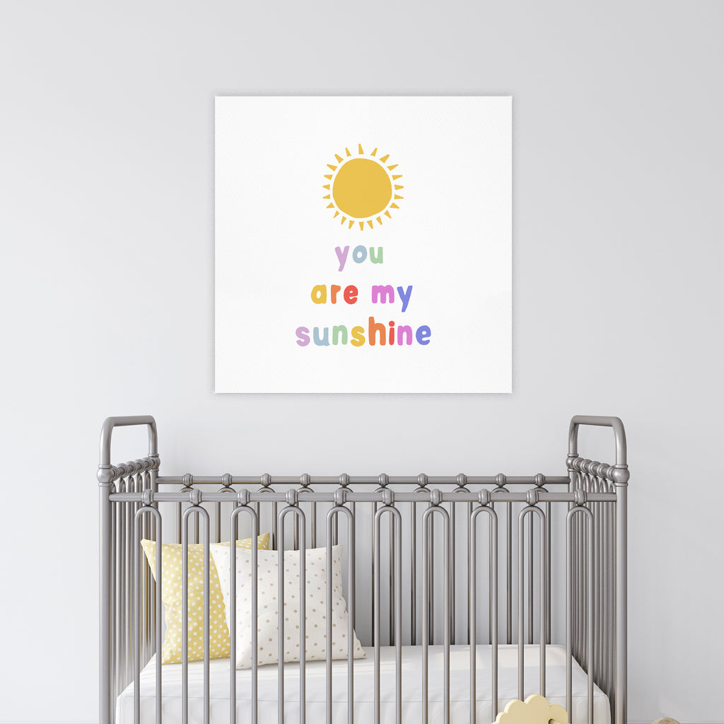 You Are My Sunshine - Gallery-Wrapped Canvas Wall Art