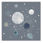 A Space Planets - Gallery-Wrapped Canvas Wall Art