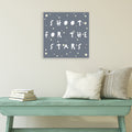 Shoot For The Stars Square - Gallery-Wrapped Canvas Wall Art