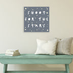 Shoot For The Stars Square - Gallery-Wrapped Canvas Wall Art
