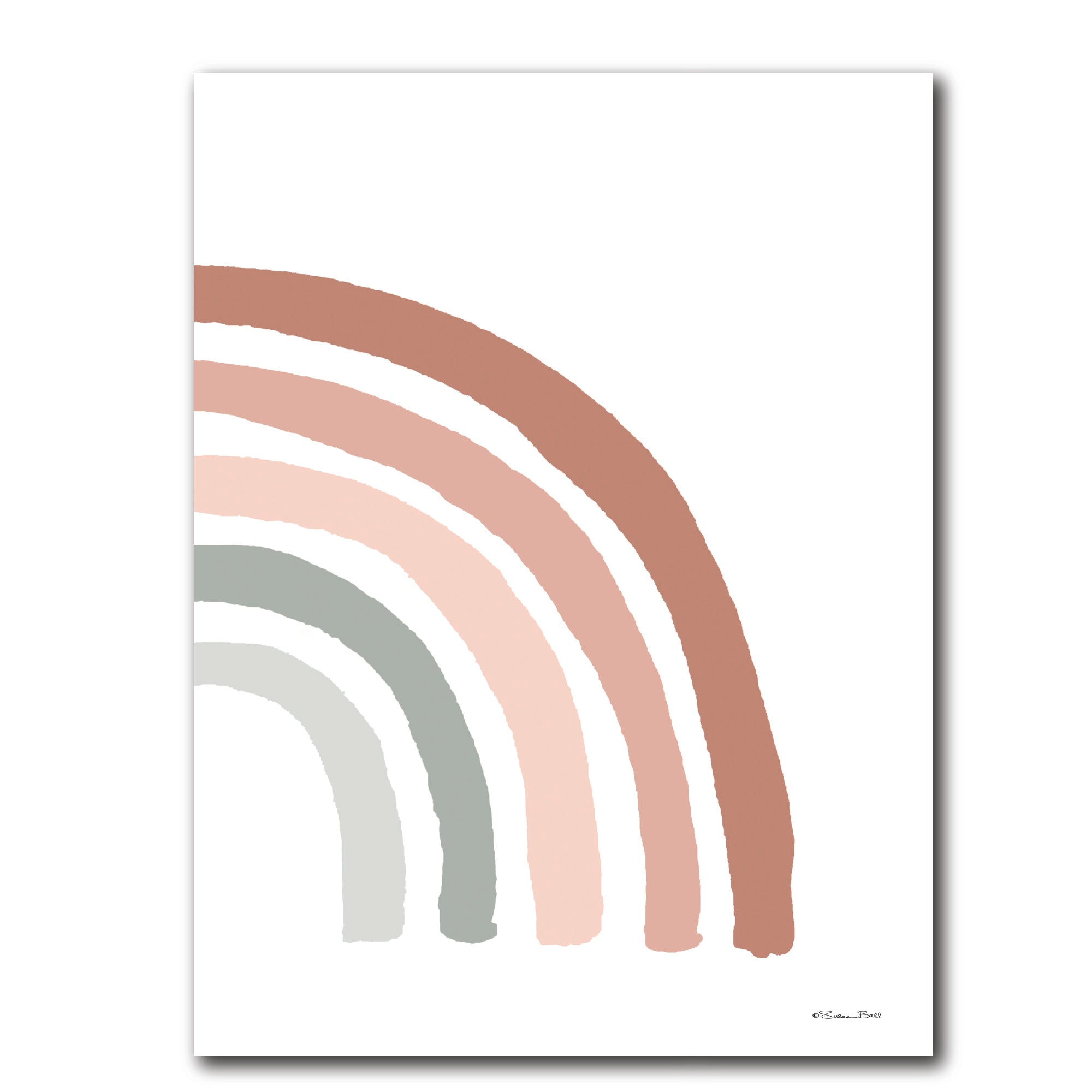 Desert Rainbow II - Gallery-Wrapped Canvas Wall Art