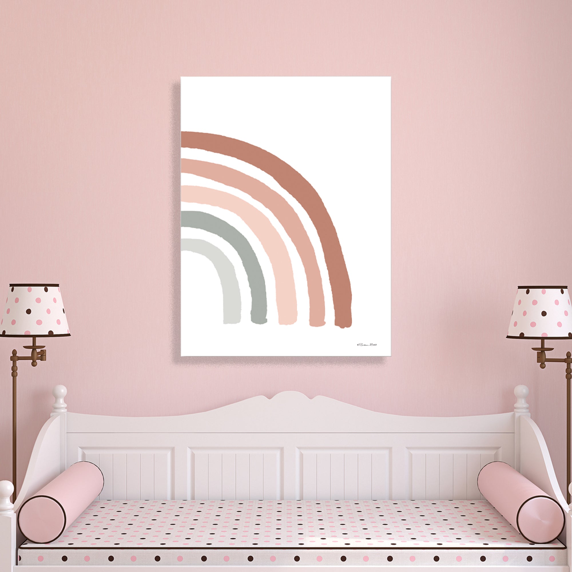 Desert Rainbow II - Gallery-Wrapped Canvas Wall Art