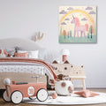 Rainbow Unicorn Dreams - Gallery-Wrapped Canvas Wall Art