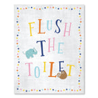 Flush the Toilet - Gallery-Wrapped Canvas Wall Art