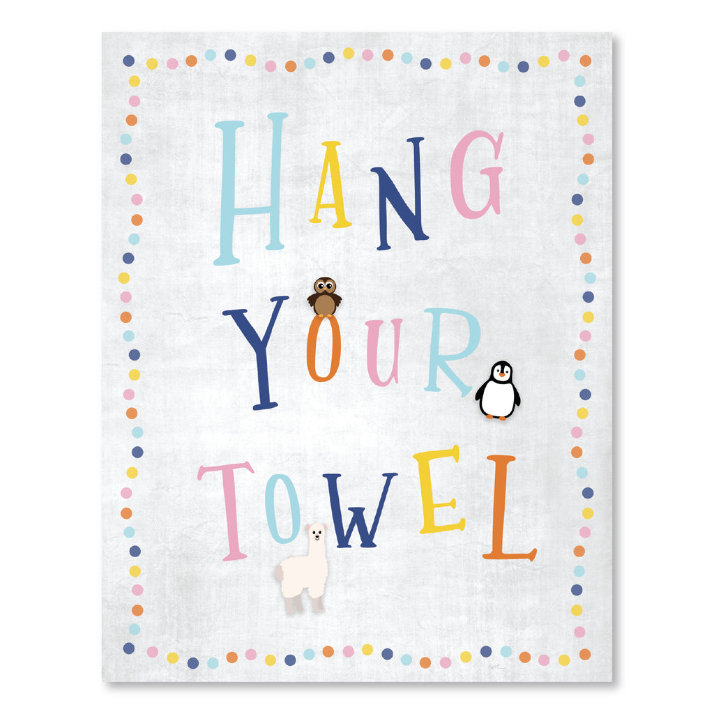 Hang Your Towel - Gallery-Wrapped Canvas Wall Art