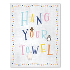 Hang Your Towel - Gallery-Wrapped Canvas Wall Art