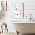 Hang Your Towel - Gallery-Wrapped Canvas Wall Art