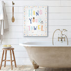 Hang Your Towel - Gallery-Wrapped Canvas Wall Art
