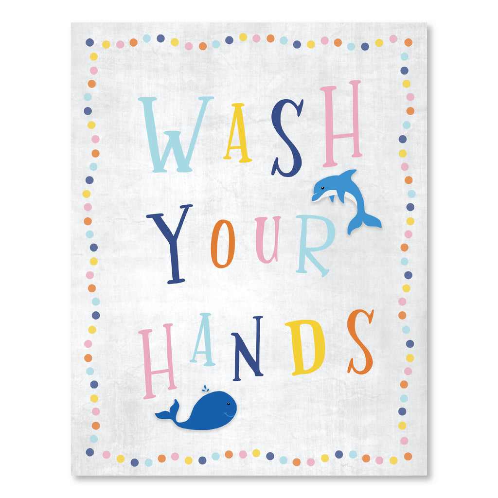 Wash Your Hands - Gallery-Wrapped Canvas Wall Art