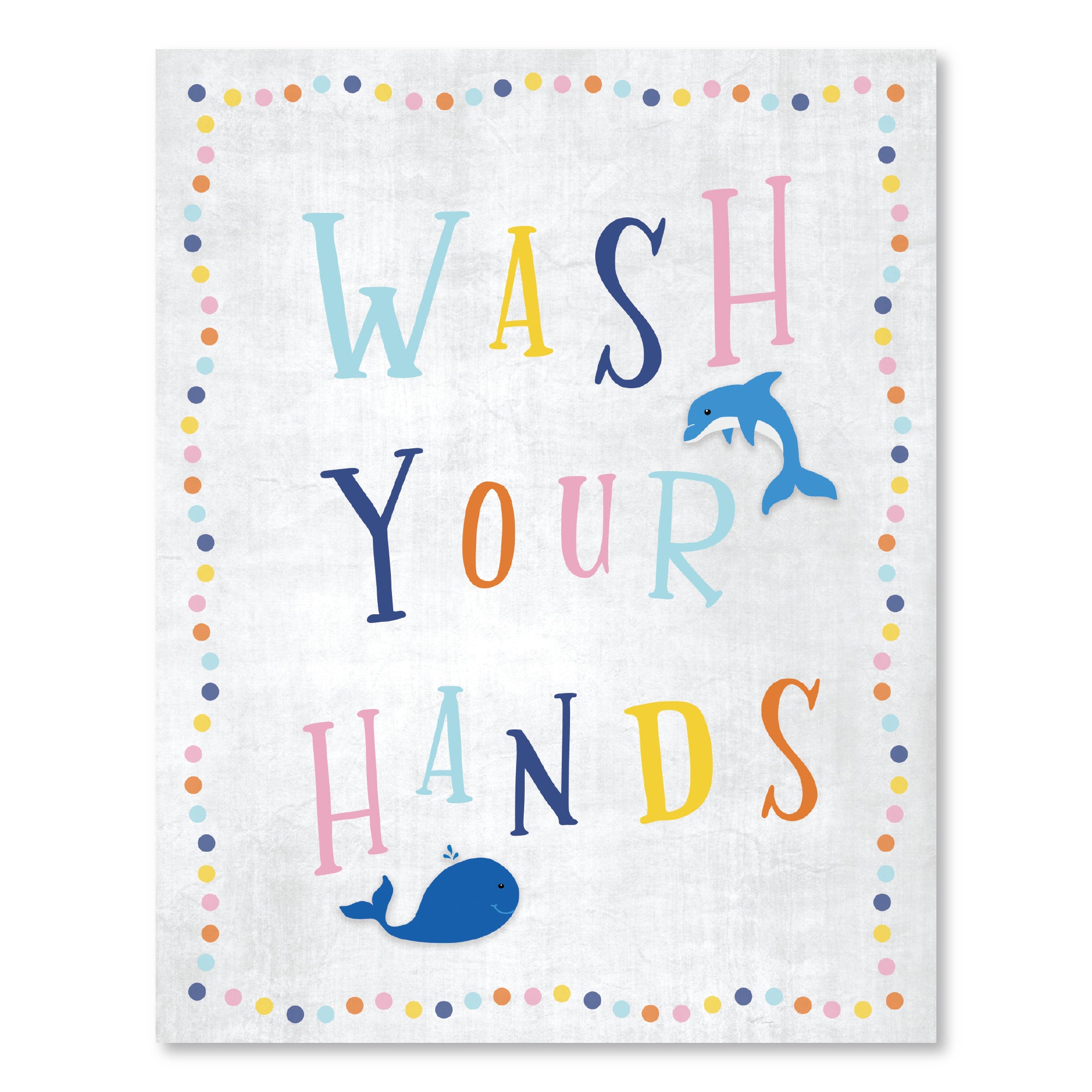 Wash Your Hands - Gallery-Wrapped Canvas Wall Art