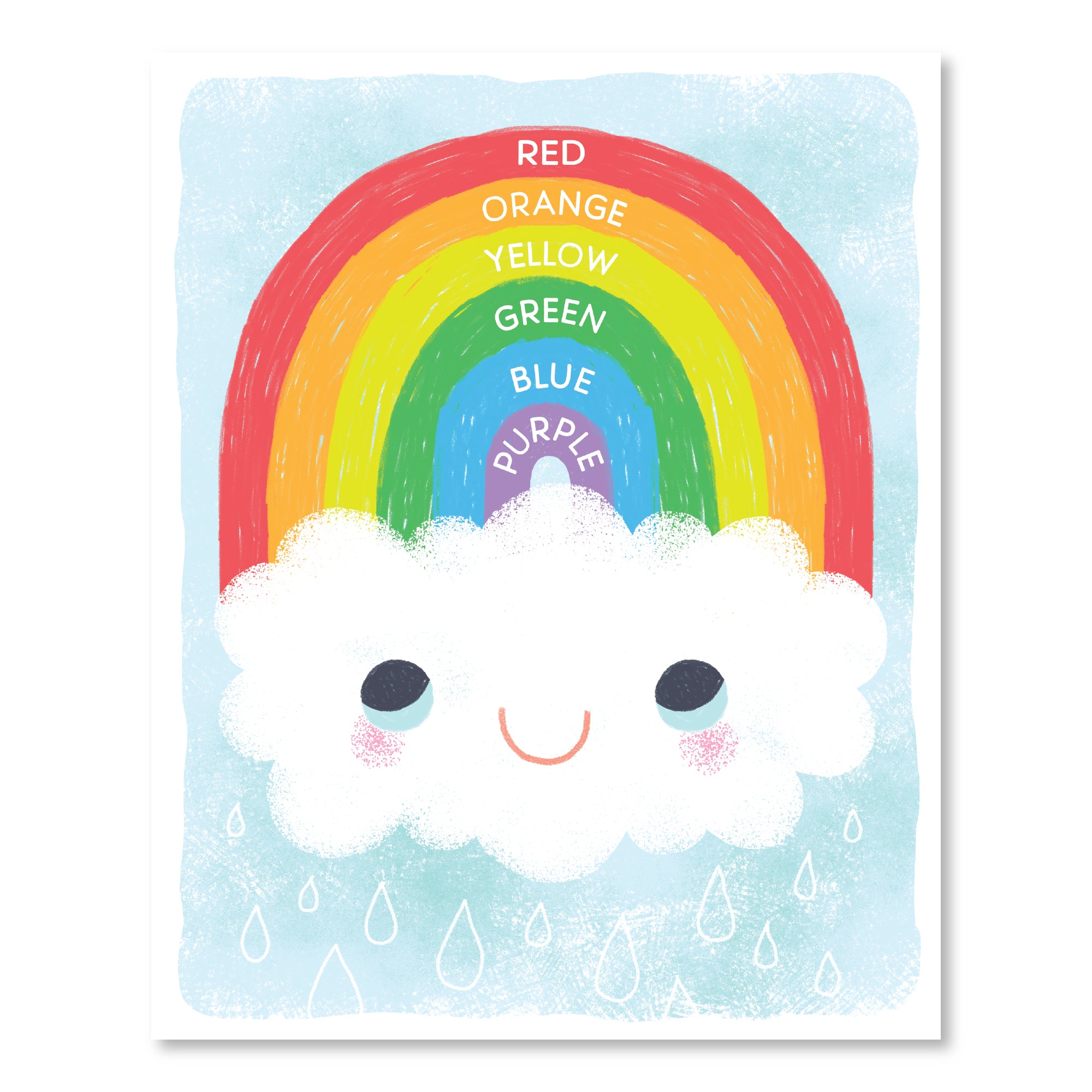 Learn your Color Rainbow - Gallery-Wrapped Canvas Wall Art