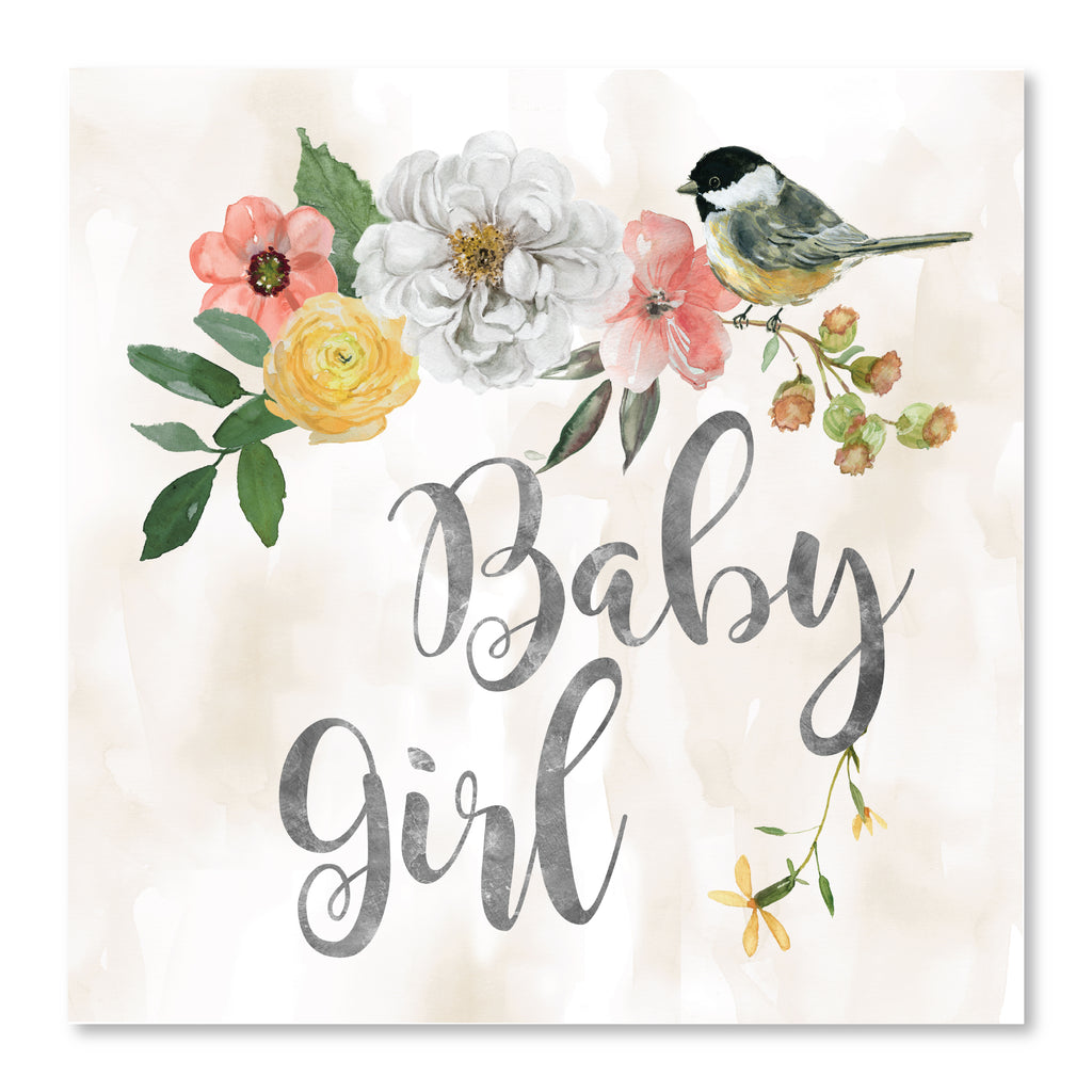 Baby Girl - Gallery-Wrapped Canvas Wall Art