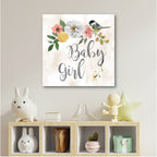 Baby Girl - Gallery-Wrapped Canvas Wall Art