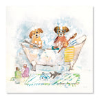 Bathtime Bathtime Puppies III - Gallery-Wrapped Canvas Wall Art