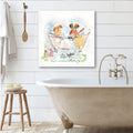 Bathtime Bathtime Puppies III - Gallery-Wrapped Canvas Wall Art
