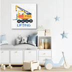 Power Trucks I - Gallery-Wrapped Canvas Wall Art