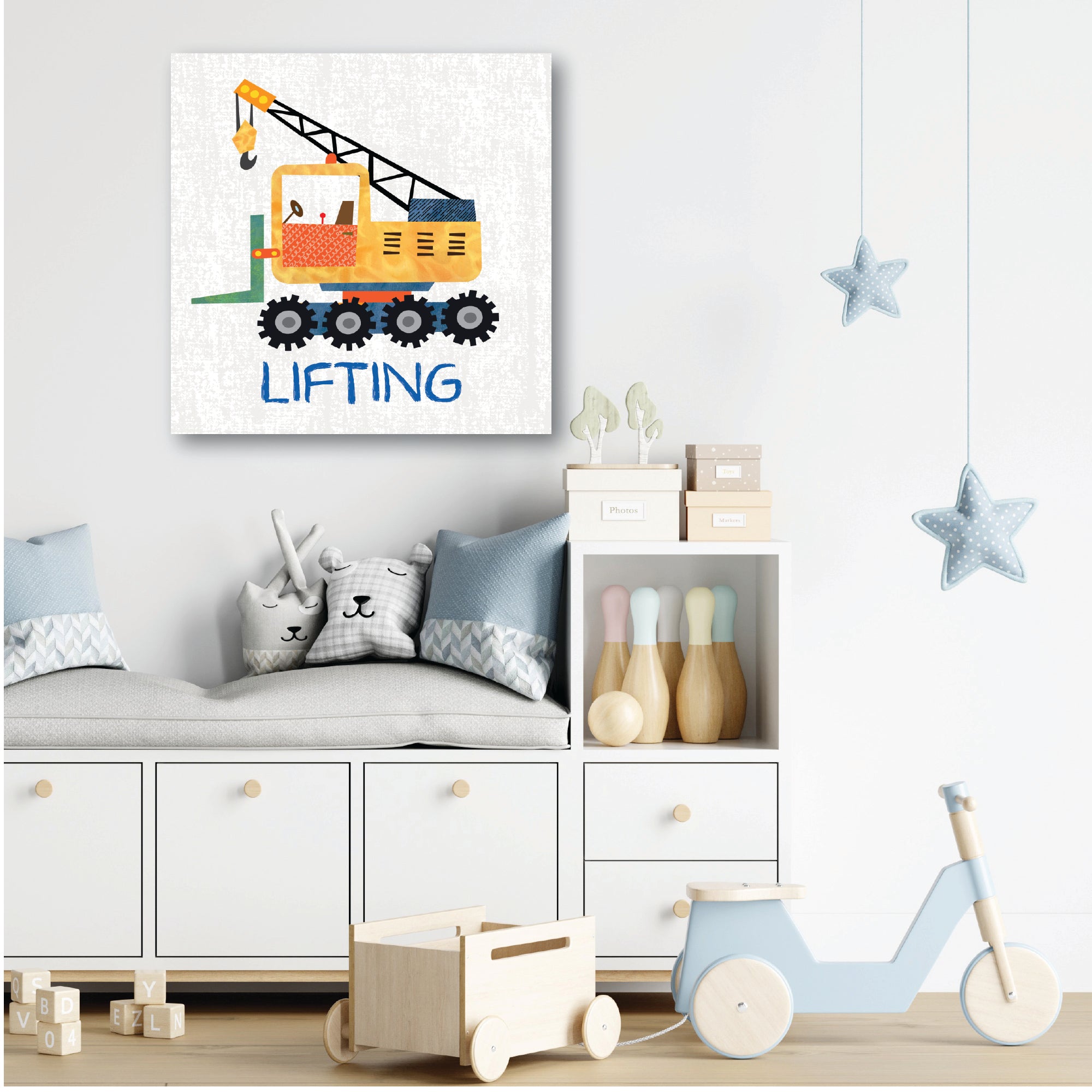 Power Trucks I - Gallery-Wrapped Canvas Wall Art