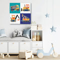 Power Trucks III - Gallery-Wrapped Canvas Wall Art