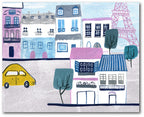 Day in Paris II - Gallery Wrapped Canvas