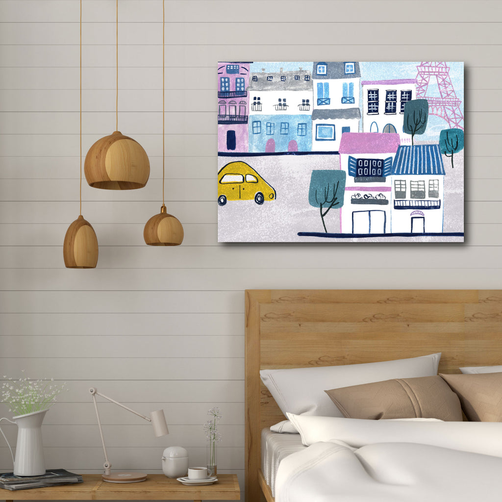 Day in Paris II - Gallery Wrapped Canvas