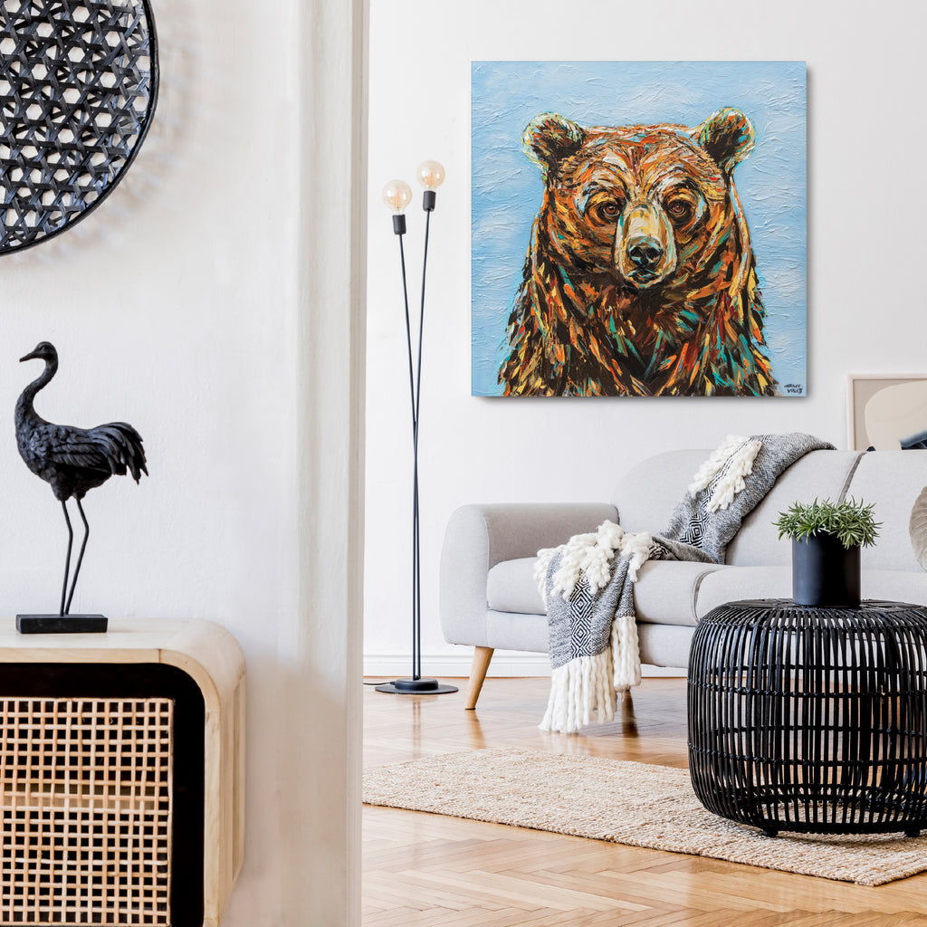 Large Bear - Gallery Wrapped Canvas