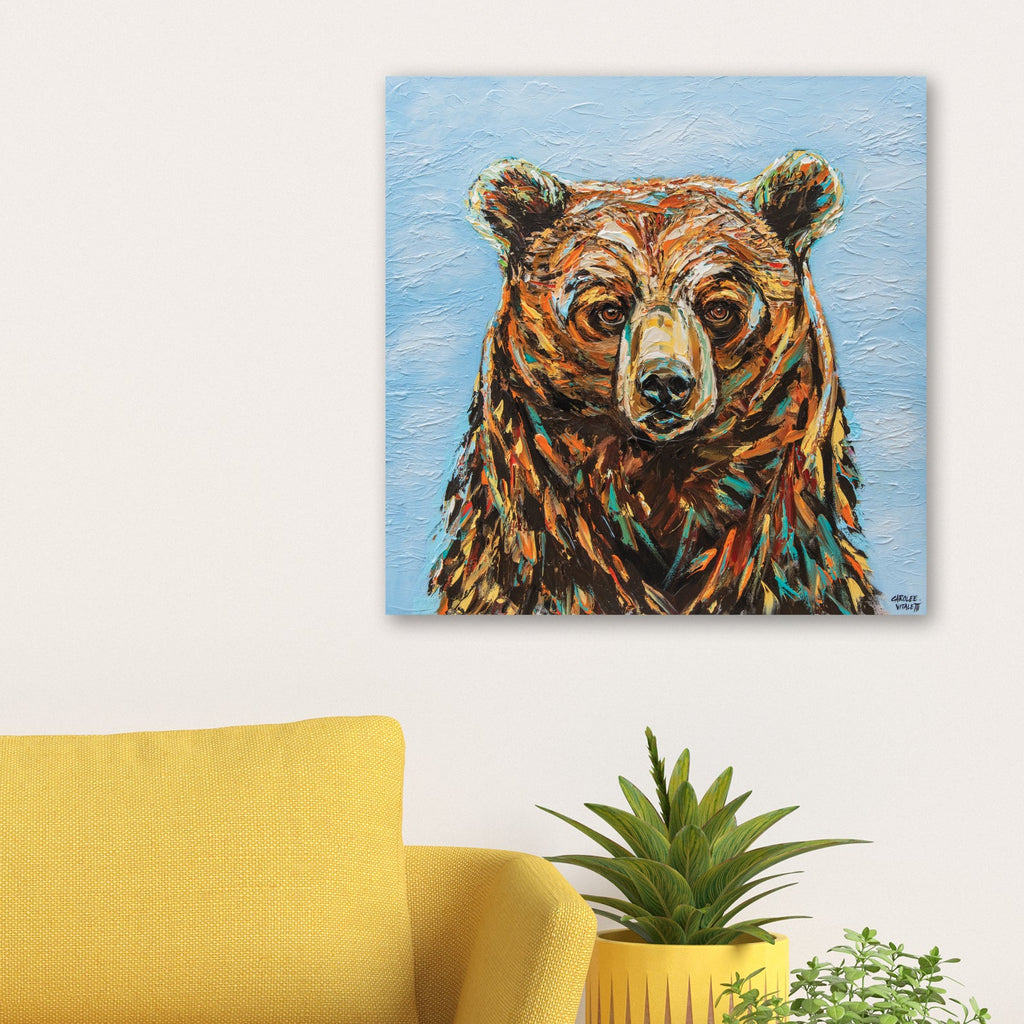 Large Bear - Gallery Wrapped Canvas