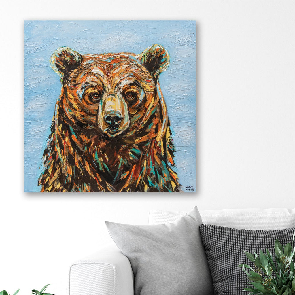 Large Bear - Gallery Wrapped Canvas