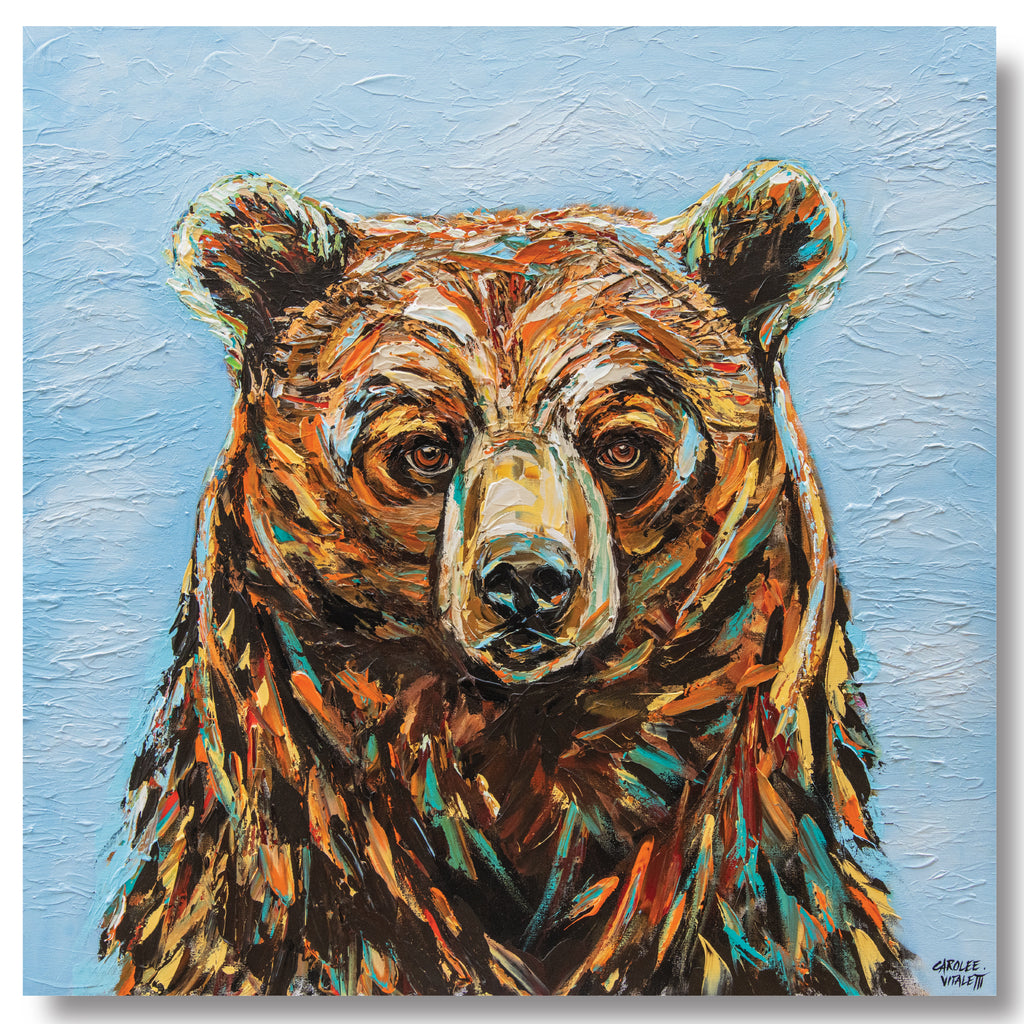 Large Bear - Gallery Wrapped Canvas