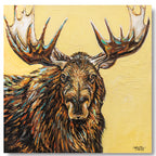 Large Moose - Gallery Wrapped Canvas