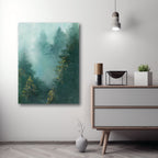 Misty Forest IV - Gallery Wrapped Canvas