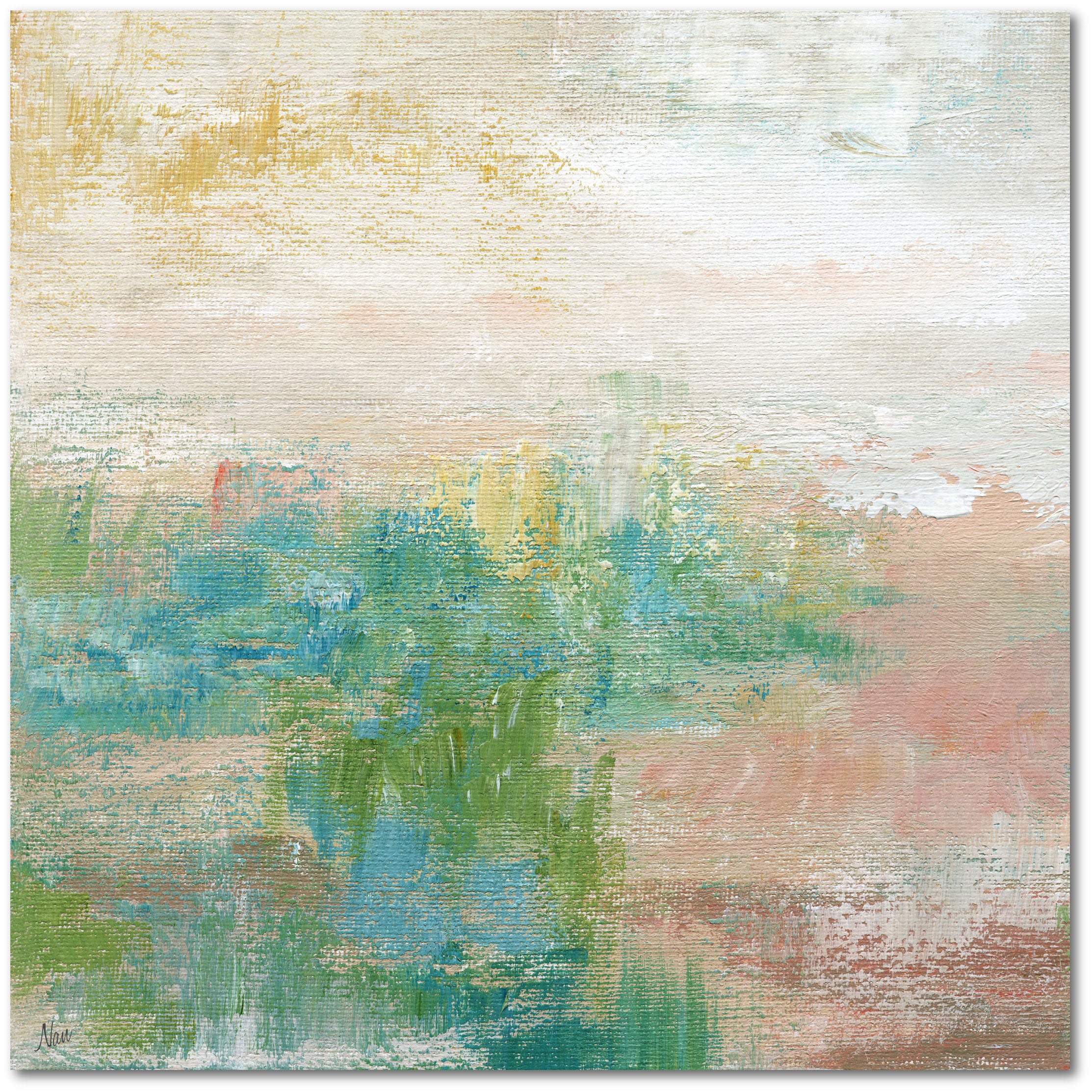 Sea Foam I Gallery-Wrapped Canvas Wall Art