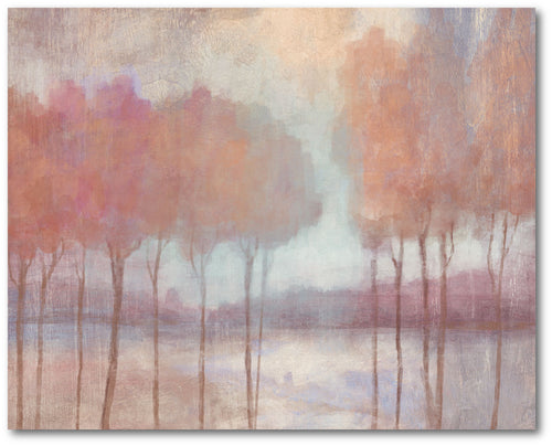 Blushing Trees Gallery-Wrapped Canvas Wall Art