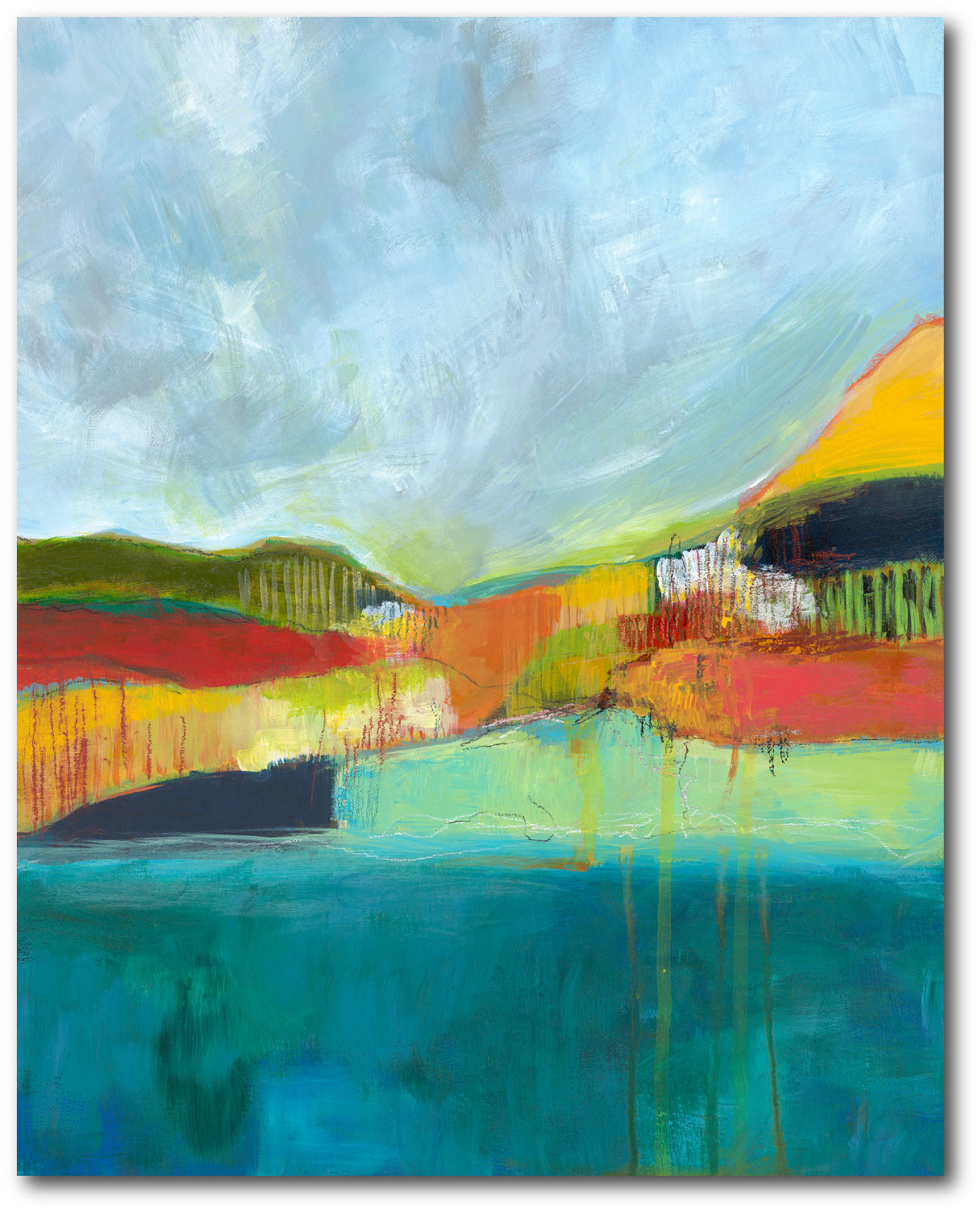 View Across The Bay Gallery-Wrapped Canvas Wall Art