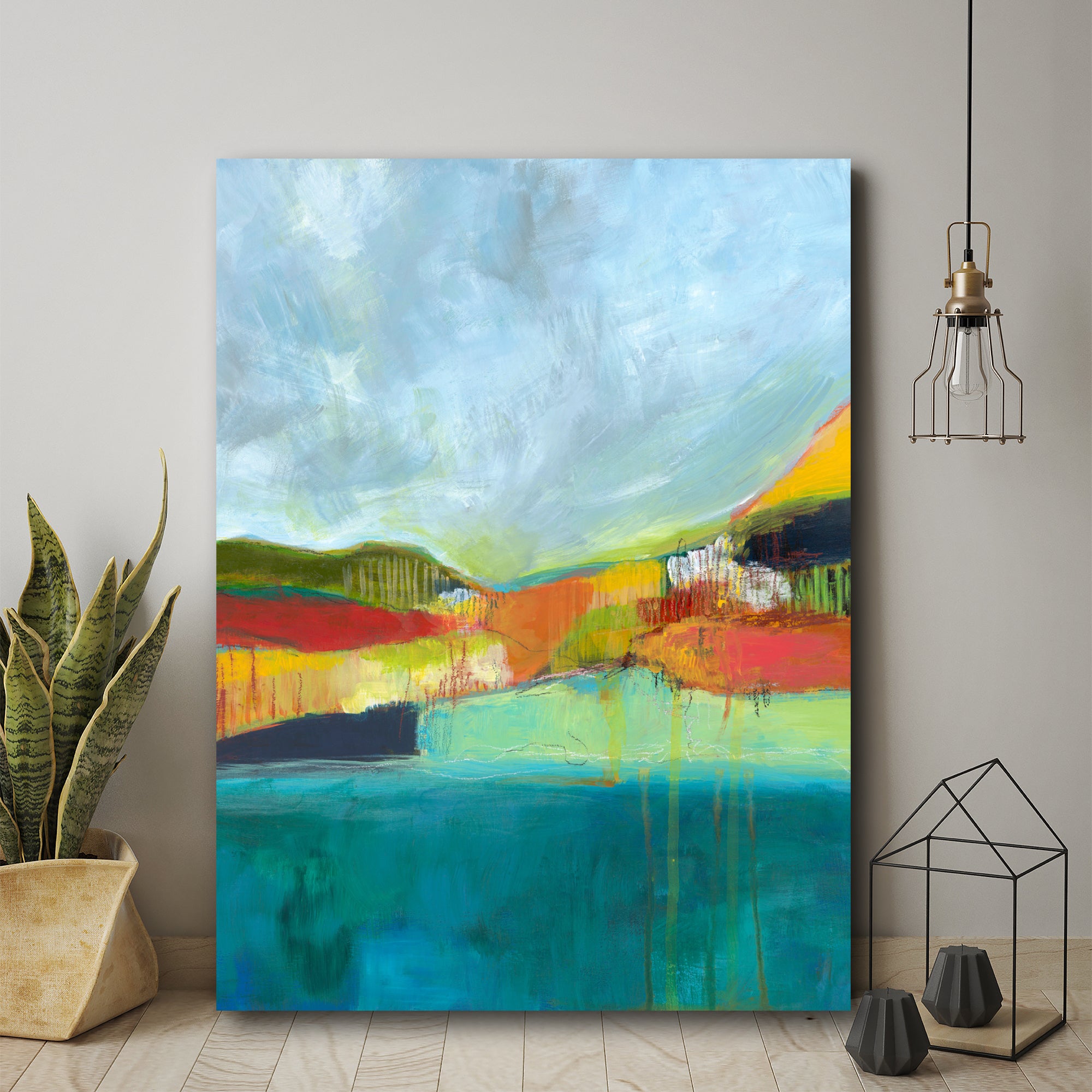 View Across The Bay Gallery-Wrapped Canvas Wall Art
