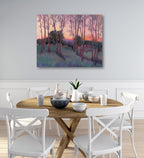 The Pink Sky II Gallery-Wrapped Canvas Wall Art