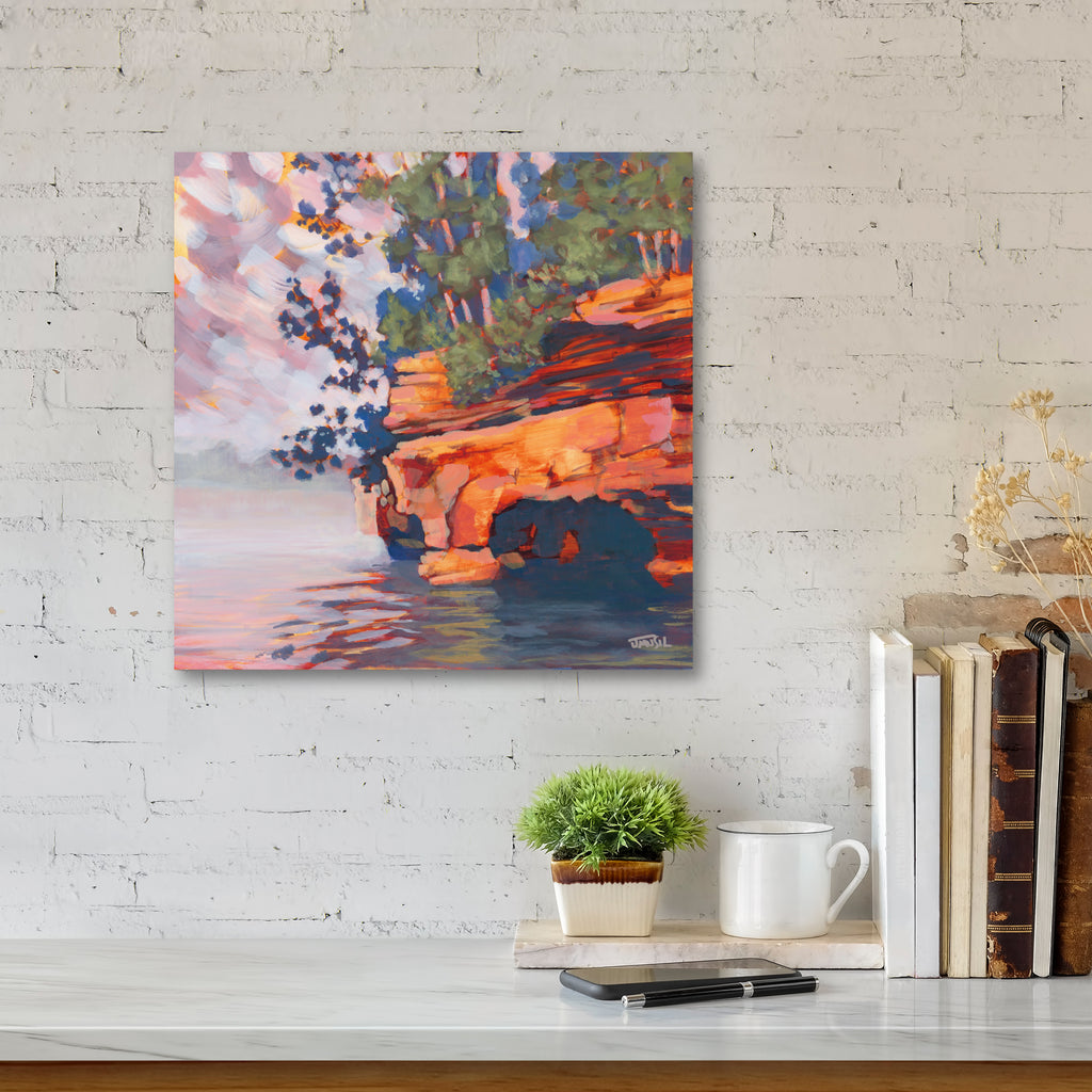 Sea Caves Gallery-Wrapped Canvas Wall Art